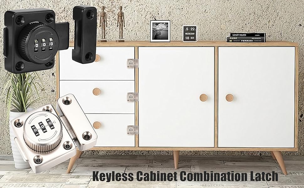Keyless Cabinet Combination Latch