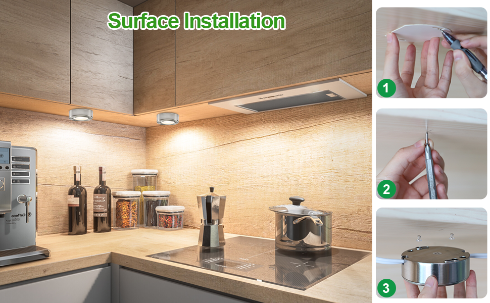 swivel puck lights 120v linkable led puck lights wired under counter lights plug in cabinet lights