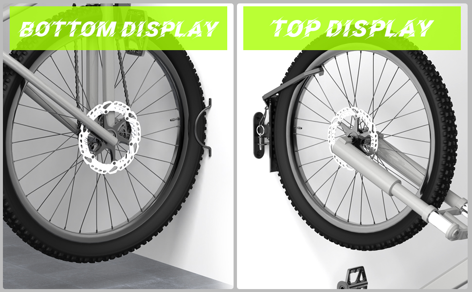 swivel bike wall mount