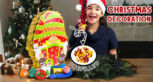 CHRISTMAS GNOME PINATA