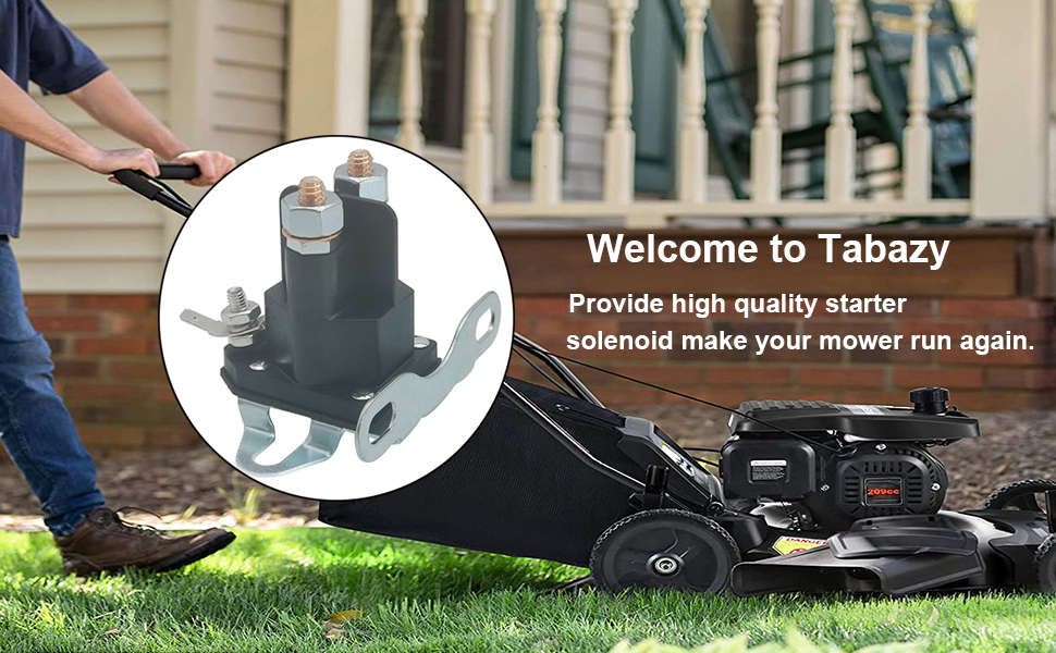 Riding Lawn Mower Tractor Starter Solenoid Compatible with Bad Boy ZeroTurn Mowers