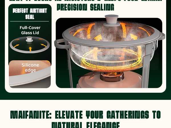 Amazon.com: Chafing Dishes for Buffet 4PACK, [Game Changer