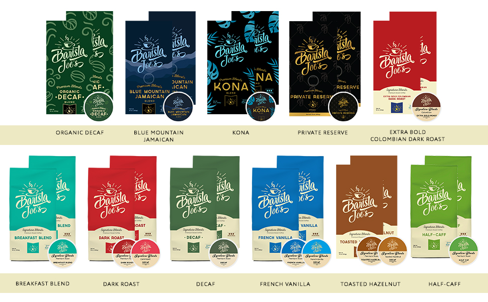 The Original Barista Joe's Single Serve Pods, Kona Blend