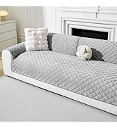 Deep Dream Velvet Couch Cover, Sectional Couch Covers, Anti Slip Sofa Covers for 3 Cushion Couch,...