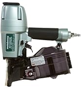 Metabo HPT Coil Siding Nailer, Pro-preferred Pneumatic Power Nailers in Siding Tools, For Sheathi...