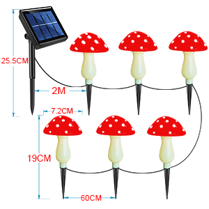 solar yard decor