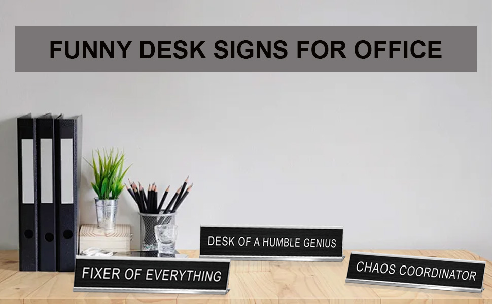 name plate for desk