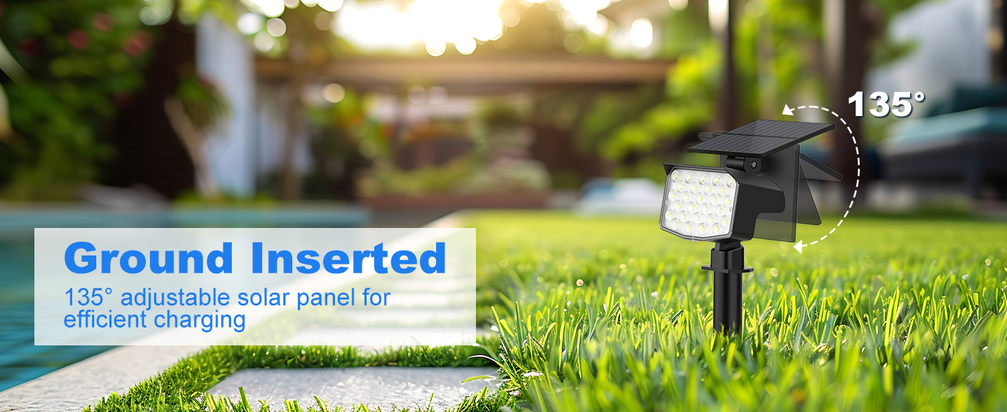 solar lights outdoor waterproof