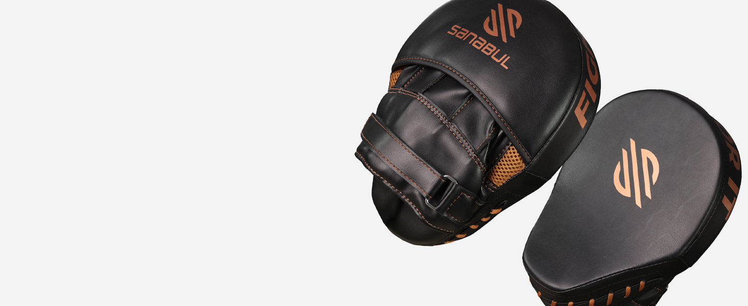 Sanabul Essential Punching Mitts for boxing and mma training for men women and kids