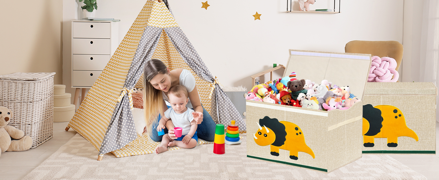 Large Kids Toy Storage Box