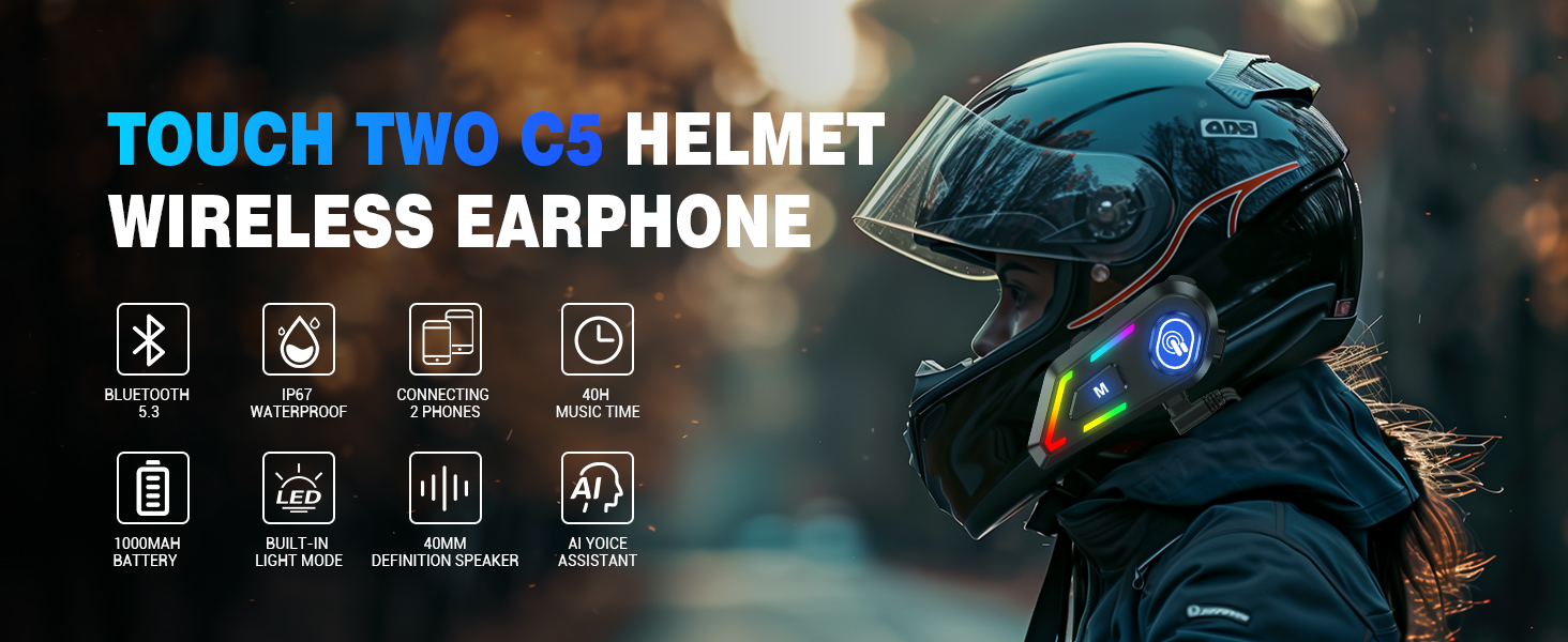 motorcycle helmet bluetooth
