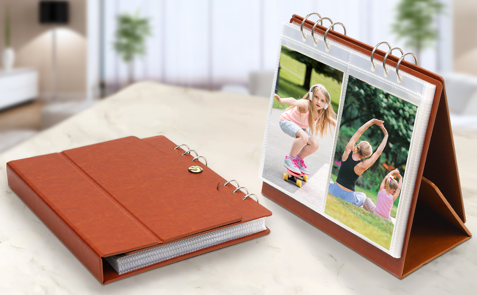 120 Pockets of 4x6 Pictures Photo album DoubleSide Displaying 4x6 Flip