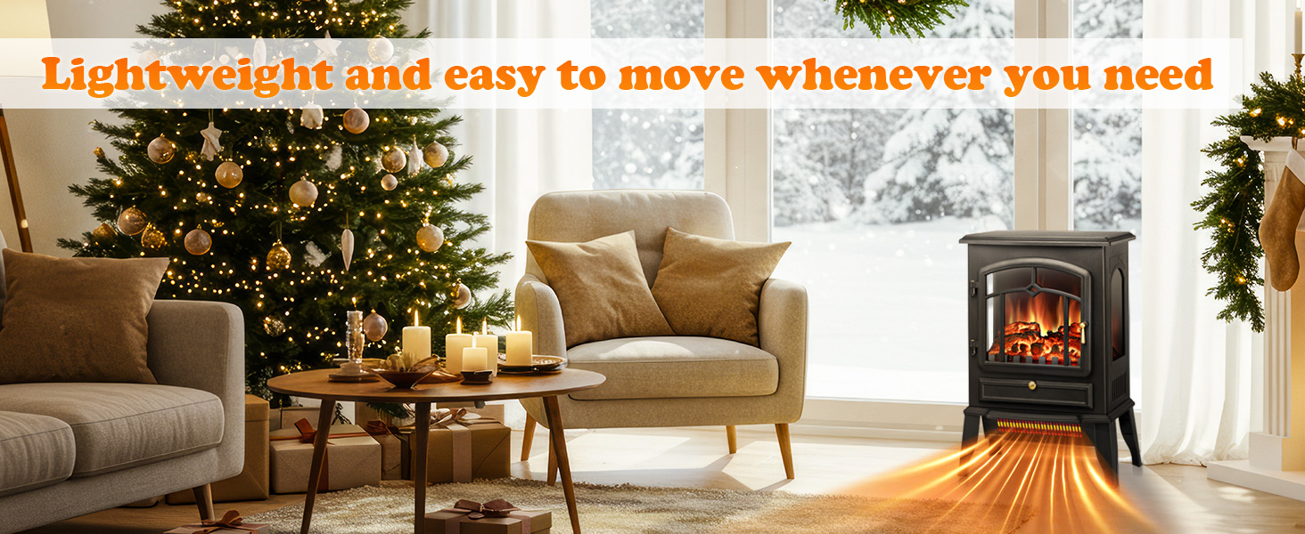 Lightweight and easy to move whenever you need.