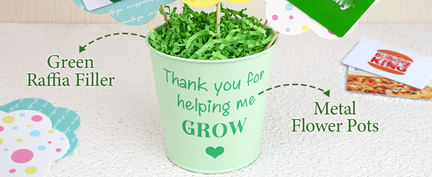 Teacher Appreciation Gifts Gift Card Bouquet Thank You Gifts Women Men Her Him End of Year School