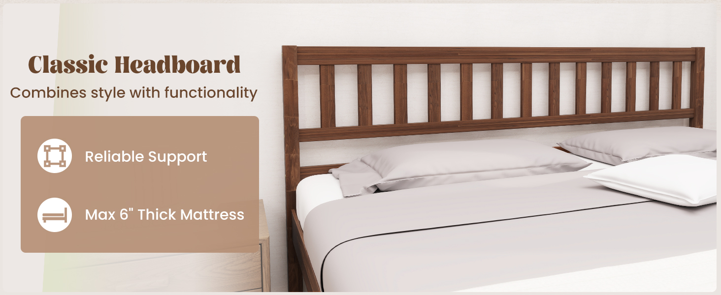 Wood Bed Frame