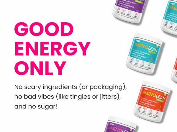 AminoLean Naturally Sweetened Pre Workout