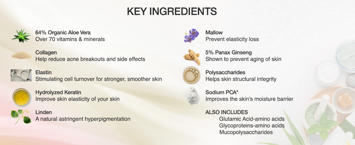 healing Serum Key Ingredients