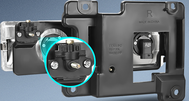 1988-1998 C/K 1500/2500/3500 GMC Sierra 1992-1994 Blazer Yukon 1994-1999 Tahoe Headlight Assembly Chrome Housing Clear Lens