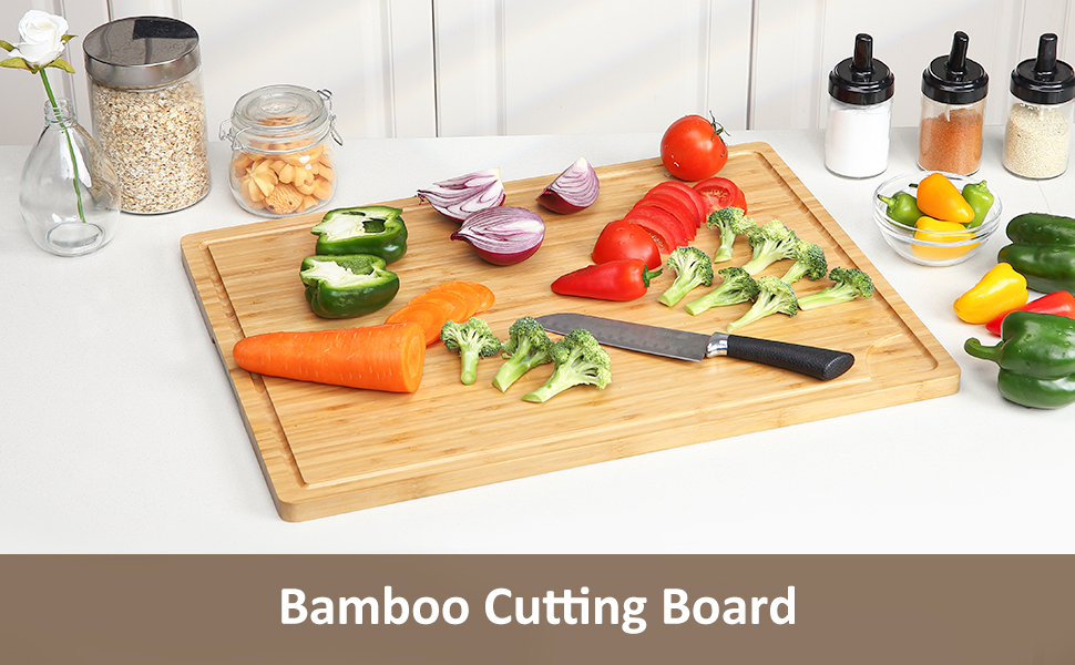 bamboo cutting board extra large