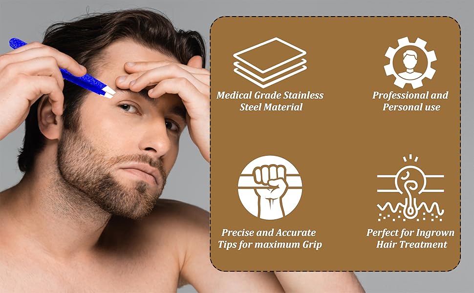 Tweezer for Facial Hair 