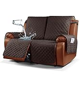 Ruaozz Waterproof Recliner Sofa Cover Couch Covers 1-Piece Washable Reclining Sofa Cover Furnitur...