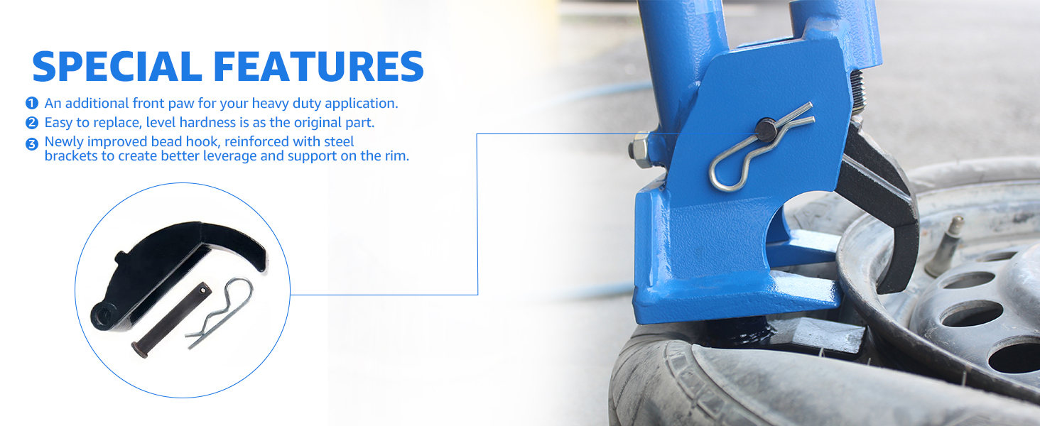 Manual tire bead breaker