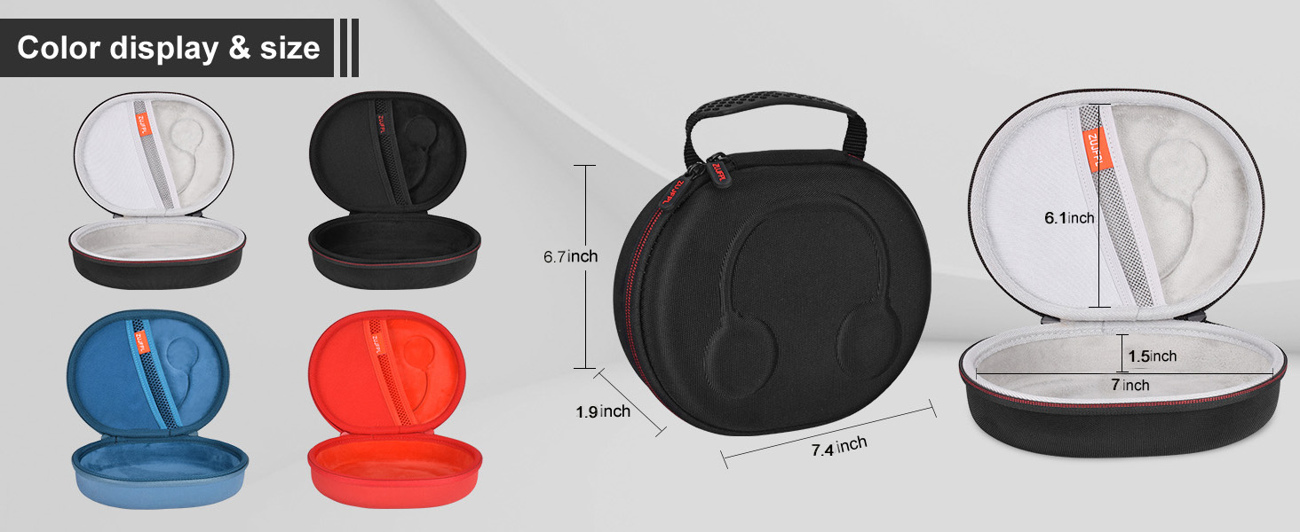 ZUJFPL EVA Hard Headphone Case for JBL Tune 510BT / 520BT