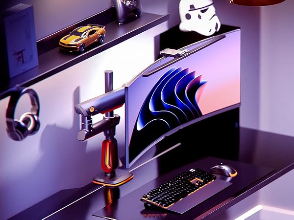 Amazon.co.jp: NB ERGONOMIC 大型モニターアーム 大画面 高耐