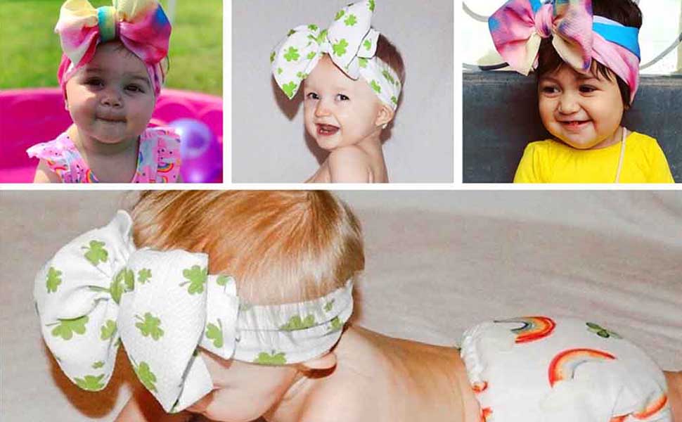 Elastic hair accessories for kids toddlers infants