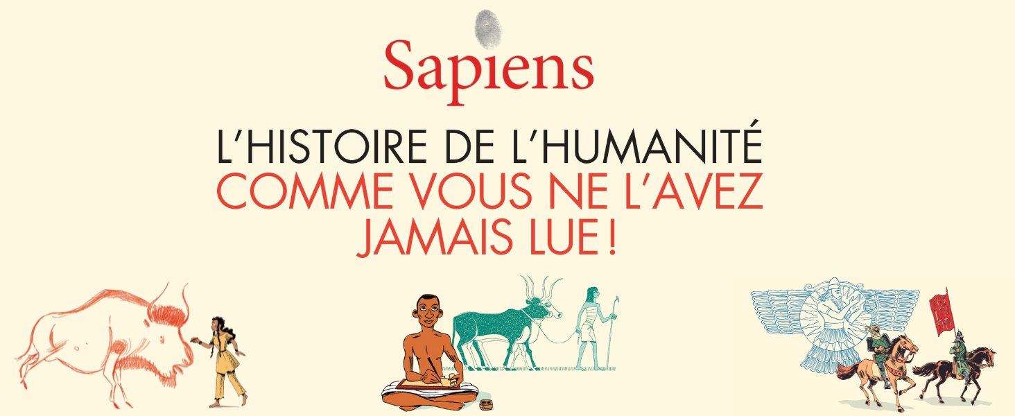 Amazon.fr Sapiens tome 1 (BD) La naissance de l'humanité Harari, Yuval Noah, Vandermeulen
