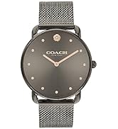 Coach Elliot Women's Watch | Modern Elegance with Iconic Tea Rose Detail | Chic Timepiece for Eve...