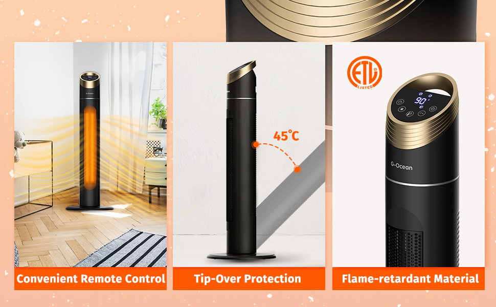 tower heater, electric heater, indoor heater, space heater larges, space heater