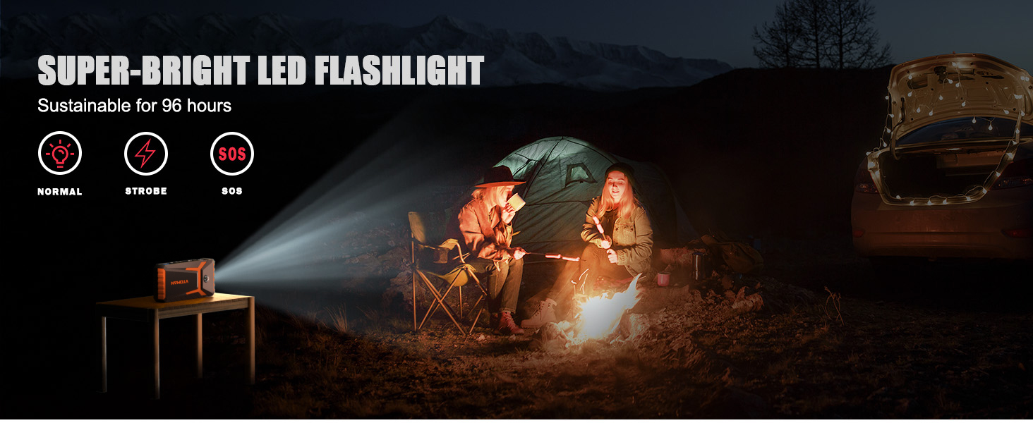 jump starter with flashlight