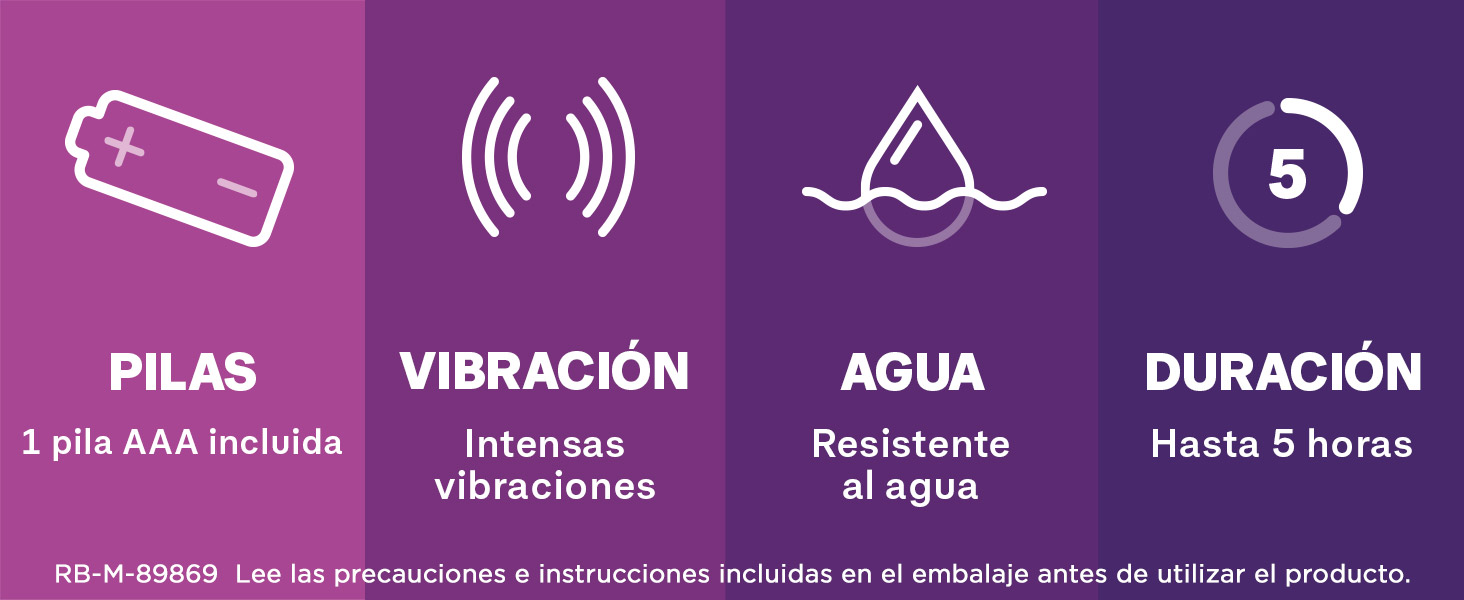 Durex Vibrador Mini Intense Orgasmic Pure Pleasure, Dildo Consolador Clítoris Mujer
