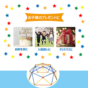 ジャングルジム 室内 屋外兼用 ドームクライマー 幾何学 大型 遊具