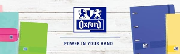 本A-45 21 ⑦ ⑧ Oxford, Zeszyty A4 (Folio) 4x4 w kratkę, okładka, 80 arkuszy