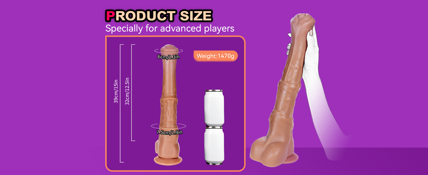 15inch giant animal dildo 