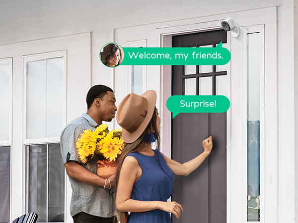 outside surveillance camera