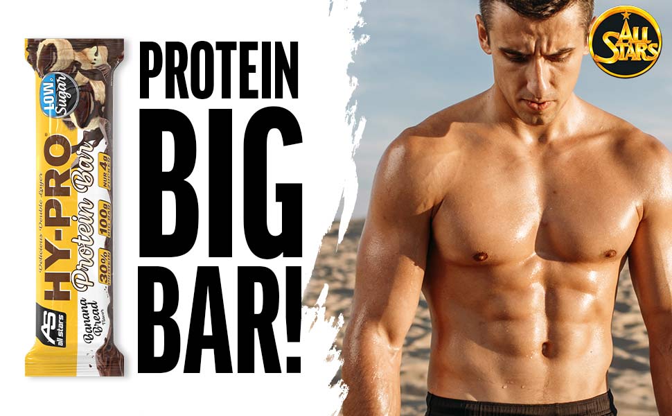 Hy-Pro Big Bar Proteinriegel mit leckerem Bananen Geschmack