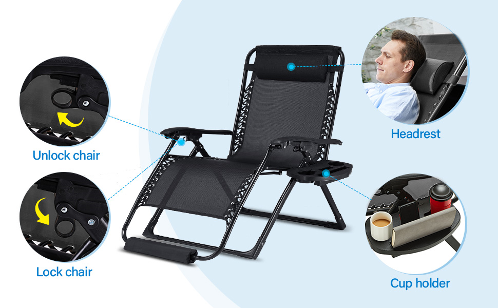 folding lounge chair