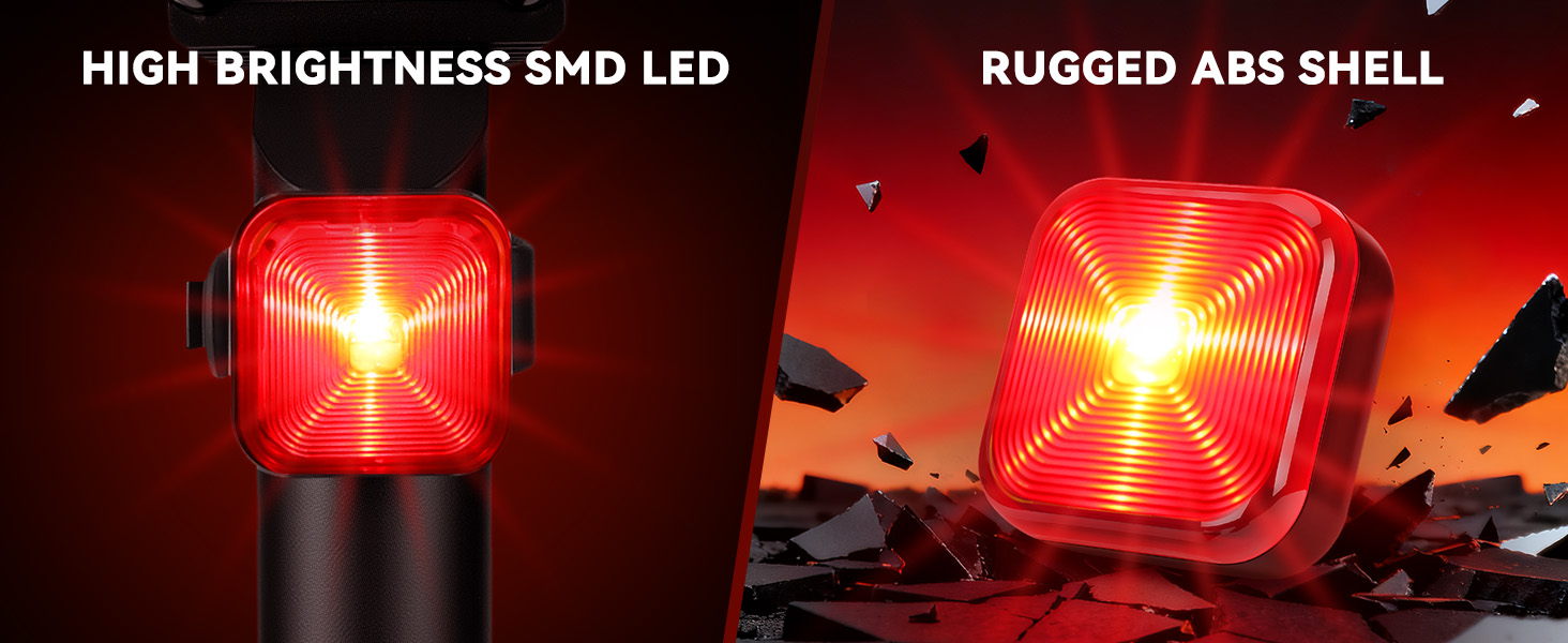 HIGH BRIGHTNESS SMD LED &amp; RUGGED ABS SHELL
