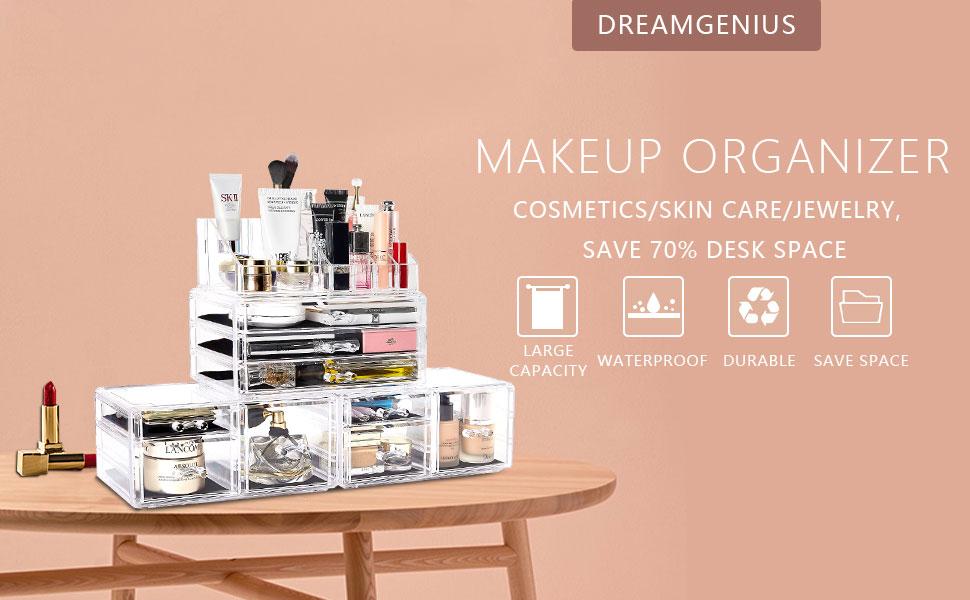 Makeup Organizer 4 Pieces