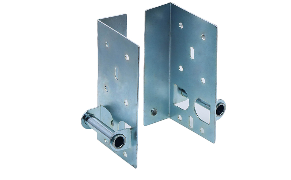 2 Pack Garage Door Bottom Lifting Brackets Without Fasteners and 7/16