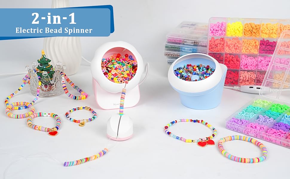⭐︎Bead⭐︎ Amazon.com: Myartype Clay Bead Spinner and Seed Bead Spinner