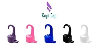 The Original, Reusable, Hanging Shaving Cream Can Accessory Cap with Razor Holder for Women and Men