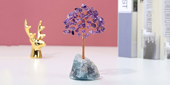 crystals stones money tree home decor gifts