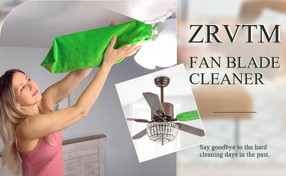 ZRVTM Ceiling Fan Duster 100 Microfiber Ceiling Fan
