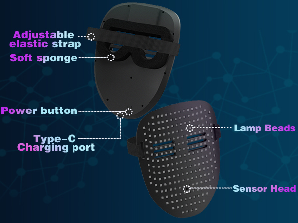 light up mask for kids