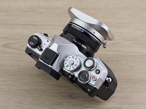 Amazon.com : Haoge LH-F48W Square Metal Lens Hood Shade for