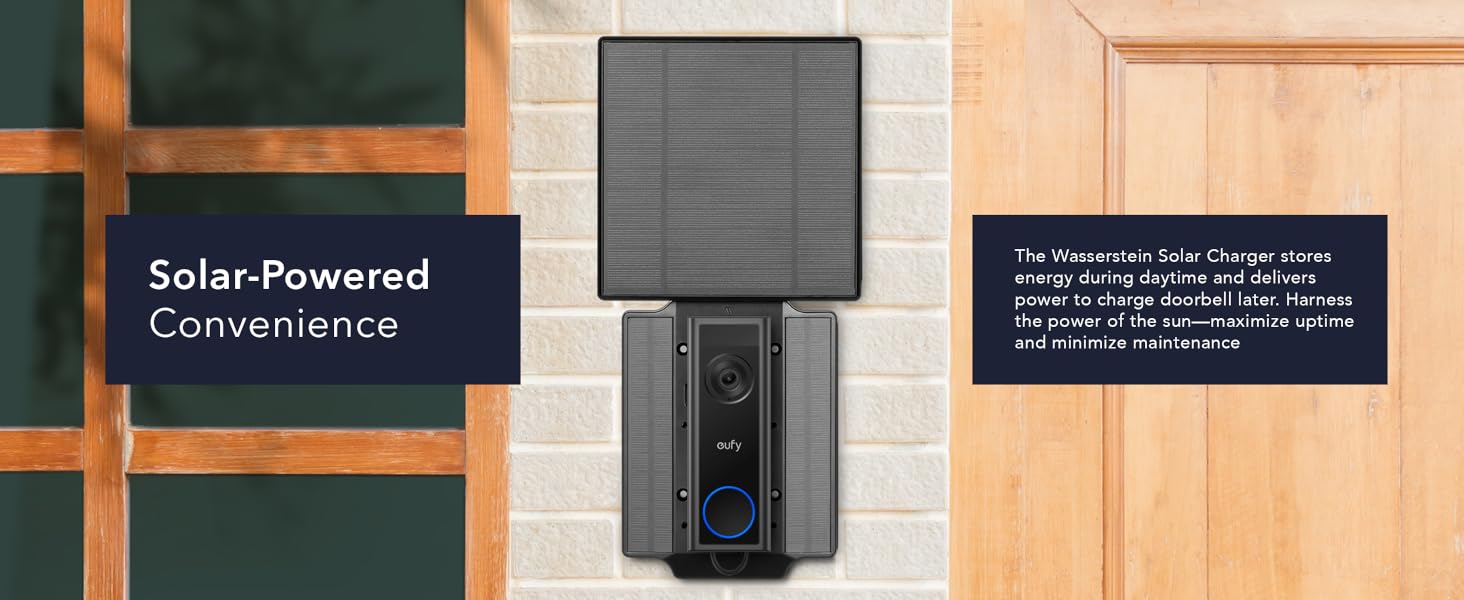 Wasserstein Solar Charger delivers consistent energy without interruption Harness the power of sun